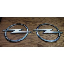 Opel Astra H (2008) Ön Panjur Logo Arma Astra H Arka Arma Bagaj Logo (2008) 2 Adet Önarka