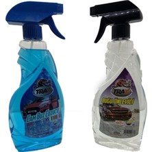 Oto Cam Buz Çözücü 500 ml & Araba Buğu Önleyici Sprey 500 ml Buz ve Buğu Çözücü 2 Si Bir Arada