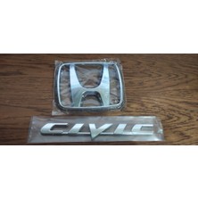 Honda Civic Fd6 2007-2012 Ön Arma Logo Civic Bagaj Yazısı Civic Ön Logo Oem  Ithal