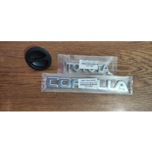 Toyota A101 Kasa Bagaj Yazıs Arka 1992 - 2006 Toyota Corolla 2'li Takım Lpg Kapak Hediyeli