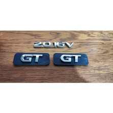 Opel Vectra Gt Kapı Çıtası Yazısı Gt Yan Kapı Çıtası Yazısı Gt Yazı Logo + 2.0 16V Yazı 3 Lü Set