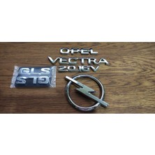 Opel Vectra 2.0_16V Bagaj Yazısı Opel Vectra Arka Bagaj Arması Logo Gls Kapı Çıtası Yazısı Vectra B