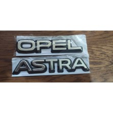 Opel Astra Bagaj Yazısı Astra F Bagaj Yazısı 1988 - 1995 Astra Yazı 2 Li Oem