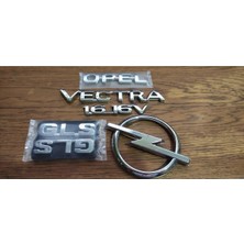Opel Vectra 1.6_16V Bagaj Yazısı Arka Bagaj Arması Gls Kapı Çıtası Yazı Seti