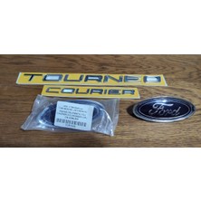 TOURNEO+COURİER+ÖN+VE+ARKA+ARMA+LOGO+TOURNEO+COURİER+ARKA+BAGAJ+YAZISI+2013+2020+AMBLEM+COURİER+YAZI