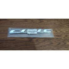 Honda Civic Bagaj Yazısı 2007 - 2012 Fd6 Uyumlu Honda Civic Fd6 Bagaj Yazısı Oem Ithal