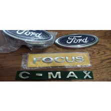 Focus C-Max Bagaj Yazısı Ön ve Arka Bagaj Arması 2004 2005 2006 Modellere Uyumlu Krom Kaplama