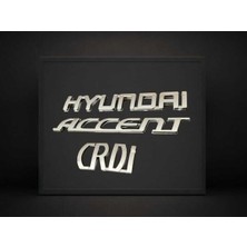 Hyundai Era Kasa 3lü Takım Hyundai+Accent+Crdi Orijinal Boyut