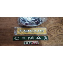 Focus ''c-Max Ön Arması'' Logo & (Focus + Tdci + Cmax Logo YAZI)2004MODEL  1. Sınıf