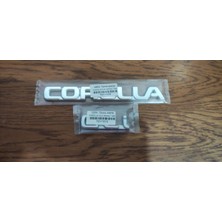 Corolla Bagaj Yazısı Gli Yazı Arma Corolla Efsane Kasa AE101 1992-1997 Uyumlu Oem  Ithal