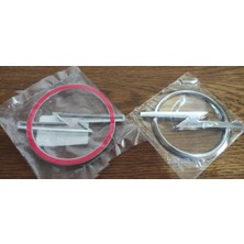 Opel Astra H (2007 Yılı Uyumlu) Ön Panjur Logo Arma Astra H Arka Arma Bagaj Logo (2007) 2 Adet