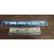 Ford Transit Courier Bagaj Yazısı 2li Takım Transit Courier Arka Bagaj Yazısı Transit Courier
