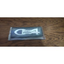 Citroen C4 Bagaj Yazısı 2003 - 2009 Citroen C4 Yazısı Logo Krom 3D 3m C4 Arka Bagaj Yazısı Cıtroen