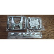 Honda Civic Fd6 2007-2012 Ön Arka Arma Logo Civic Bagaj Yazısı Civic Ön Arka Logo Oem  Ithal