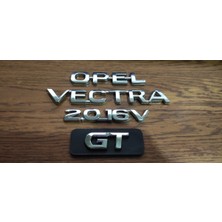 Opel Vectra Gt Kapı Çıtası Yazısı Gt(1 Adet) Yan Kapı Çıtası Yazısı Gt Yazı Logo 2.0 16V Yazı 4 Lü