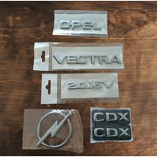 Opel "opel, Vectra, 2.0 16V, Cdx, Arka Arma" Yazı ' Opel Vectra 2.0 16V Cdx Arka Armayazı Takım 5'li