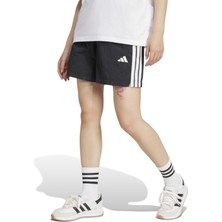 adidas Kadın Siyah Şort Düz Desenli Rahat Kesim Yazlık Günlük Kullanım İçin