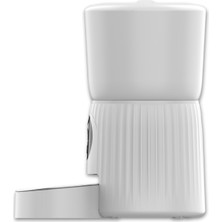 Onvec OnFeed Beyaz Akıllı Mama Kabı – 4L Kapasiteli, Alexa ve Google Home Uyumlu