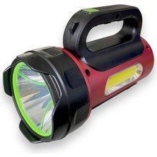 Skygo PS-T93 30w Uzun Menzilli Solar Panelli Powerbank+usb Çıkış S.o.s Lu Ultra Güçlü Ledli Şarjlı Feneri