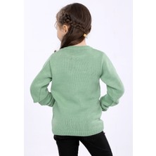 Kurgan Tekstil Kız Çocuk Regular Fit Basic Triko Kazak