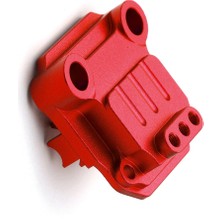 VintageVo Rc Araba Yükseltme Şanzıman Kapağı Tamiya Ta01 Ta02 Rc Araba Kırmızı (Yurt Dışından)