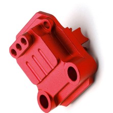 VintageVo Rc Araba Yükseltme Şanzıman Kapağı Tamiya Ta01 Ta02 Rc Araba Kırmızı (Yurt Dışından)