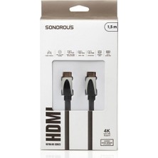 Sonorous Ultra Hd 4K HDMI Kablo - 1,5 M