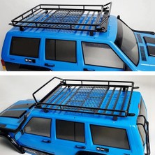 Metal Tavan Rafı Bagaj Taşıyıcısı 1/10 Rc Paletli Araba Eksenel SCX10 Trx4 D90 YK410 (Yurt Dışından)