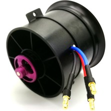 70MM 12 Kanatlı Kanallı Fan Edf Ünitesi 4s 3400KV Fırçasız Motor ile Rc Uçak Için (Yurt Dışından)