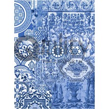 Çini Desen 21 Poster Duvar Kağıdı