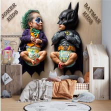 Çocuk Joker ve Batman Poster Duvar Kağıdı