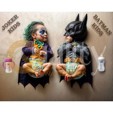 Çocuk Joker ve Batman Poster Duvar Kağıdı