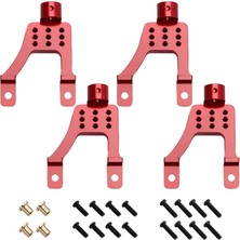 Rc Araba Yükseltme Braketi Kiti 1/12 MN128 MN86 G500 Yükseltme Parçaları Kırmızı (Yurt Dışından)