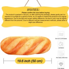 Boutiques 19.6 "ekmek Yastık, Peluş Oyuncak Sarılma Tost Ekmeği Dolması 3D Simülasyon Oyuncak Ev Dekor Için (Yurt Dışından)