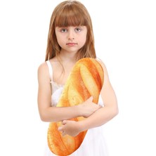 Boutiques 19.6 "ekmek Yastık, Peluş Oyuncak Sarılma Tost Ekmeği Dolması 3D Simülasyon Oyuncak Ev Dekor Için (Yurt Dışından)