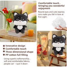 Boutiques Kara Kedi Peluş Sevimli Kara Kedi Dolması Hayvan Kedi Peluş Yastık Çocuk Için 9.8" (Yurt Dışından)