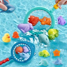 Sprey Banyo Oyuncakları, Suda Balık Tutma Banyosu, Çocuk Seti, Sıcaklığa Duyarlı Renk Değiştiren Hayvanlar (Yurt Dışından)