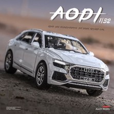 1:32 Audi Q8 Suv Alaşım Araba Modeli Simüle Döküm Metal Oyuncak Araç Araba Modeli (Yurt Dışından)