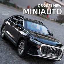 1:32 Audi Q8 Suv Alaşım Araba Modeli Simüle Döküm Metal Oyuncak Araç Araba Modeli (Yurt Dışından)
