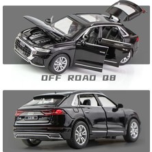 1:32 Audi Q8 Suv Alaşım Araba Modeli Simüle Döküm Metal Oyuncak Araç Araba Modeli (Yurt Dışından)