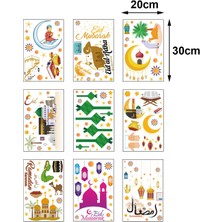 Ramazan Çıkartmaları Çıkarılabilir Su Geçirmez Için 9 (Yurt Dışından)