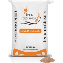 İpek Değirmen Çiğ Köftelik Bulgur  İnce Esmer Köy Bulguru 1 kg