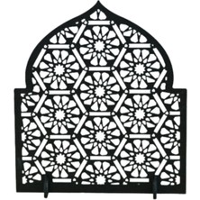 Eid Mubarak Hediye Partisi Ahşap Ramazan Dekorasyon 22X5X25CM (Yurt Dışından)