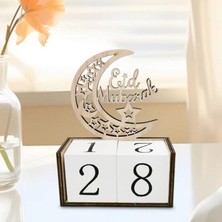 Eid Mubarak Advent Takvimi Ramazan Hediyesi Ev I Için Eid Dekorasyonu A (Yurt Dışından)