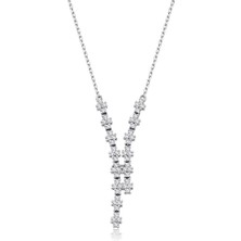 0.30 Karat Pırlanta Trend Kolye