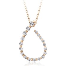 0.27 Karat Pırlanta Trend Kolye