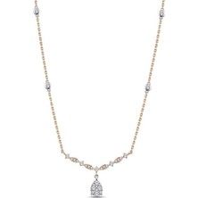 0.32 Karat Pırlanta Trend Kolye