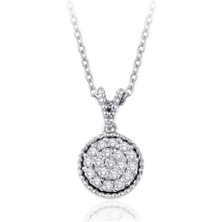 0.20 Karat Pırlanta Trend Kolye