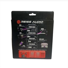 Reiss Audio RS-AWG44 4ga Oto Anfi Kablo Seti