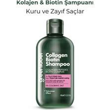 Green Label Kolajen ve Biotin Parabensiz Tuzsuz Sülfatsız Hacim Verici Şampuan 400ML